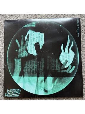 The Young Evils - Foreign Spells 12" Vinyl EP - Rare LOW NUMBER 54/500 - Green